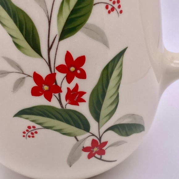 Universal Cambridge Vintage Pitcher Floral Pattern Made in USA EUC - Picture 2 of 9